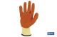 COFAN 110000539 - GUANTE LATEX RUGOSO NARANJA TALLA 9