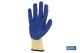 COFAN 110000678 - GUANTE LATEX RUGOSO AZUL TALLA 8