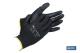 COFAN 110001257 - GUANTE 100%  POLIEST.IMPREG. PU NEGRO T-7