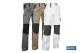 COFAN 1100200760 - PANTALON TRABAJO"LENOIR"280GMS/M BLANCO-NEGRO T-60