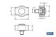 COFAN 18001102 - SUJETACABLES PLANO SIMPLE M-3