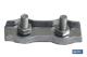 COFAN 18001203 - SUJETACABLES PLANOS DOBLE M-4