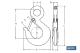 COFAN 18003401 - GANCHO DIN 689 CON SEGURO TN-0.25
