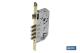 COFAN 31265001 - CERRADURA EMBUTIR 4 B-REDONDA+CERRADERO D85 E50 LATóN (P/MAD