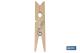 COFAN 41004151 - PACK 24 UDS PINZAS MADERA PRIMERA CALIDAD 7CM