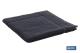 COFAN 41004704 - ALFOMBRA BAÑO NEGRO GR.1000 MODELO BRILLANTE 60X60CM