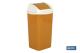 COFAN 41601105A - PAPELERA BASCULANTE AMARILLA 1,9L