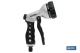 COFAN 90014030 - PISTOLA METAL 7 POSICIONES, GATILLO FRONTAL
