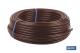 COFAN 90016021 - TUBO 50M RIEGO GOTEO MARRON (SIN GOTEROS) Ø16MM
