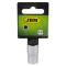 JBM 13318 - VASO CORTO  HEX 3/8" DE 15MM CROMADO