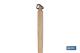 COFAN 41003170U - PLUMERO DE PLUMA DE AVESTRUZ MODELO NOA 54CM "VENTA UNITARIA