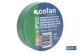 COFAN 207005U - CINTA AISLANTE 180 MICRAS VERDE 19MMX20 METROS 'VENTA UNITA