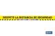 COFAN 21201021 - VINILO SUELO 1000X80 MM RESPETE LA DISTANCIA