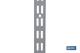 COFAN 21201224 - PACK 2 CREMALLERAS PARED PARA ESTANTERÍAS 2400X30X25 MM