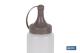 COFAN 41001724U - BOTELLA ACEITERA MODELO ALBAHACA 250 ML COLOR PIEDRA 5X20 CM