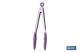 COFAN 41001766 - PINZAS COCINA ACERO INOX. Y SILICONA MORADA MODELO VERGINI 2