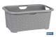 COFAN 41001893 - CESTA MULTIUSOS GRIS 59 X 38 X 26 CM