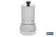 COFAN 41010002 - CAFETERA ITALIANA 9 TAZAS ACERO INOX