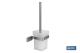 COFAN 42001172 - ESCOBILLERO INODORO MODELO MADEIRA INOX 304 SATIN