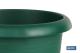 COFAN 90015561 - MACETA VERDE MODELO GARDENIA 35X28.8+ PLATO28 CM