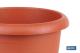 COFAN 90015573 - MACETA MARRON MODELO GARDENIA 30X25+ PLATO 24 CM