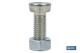 COFAN 00911240Z - TORNILLO DOS PRISIONEROS C-8.8 M-12X40 ZINCADO