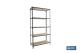 COFAN 09401205 - ESTANTERÍA ANTRACITA 5 BALDAS DE MADERA 1800 X 900 X 400 MM