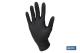 COFAN 11000275XL - CAJA 100 UDS. GUANTES DE NITRILO NEGRO DIAMANTADO 8,5 G TALL