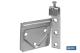 COFAN 18006501 - SET COLGADOR DE ARMARIO ZINCADO 53 MM
