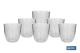COFAN 40011044 - PACK 6 VASOS DE AGUA VIDRIO 29 CL MODELO ÓPALO