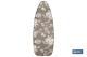 COFAN 410041197 - FUNDA TABLA PLANCHAR ACOLCHADA 140X60 FLORES BLANCAS