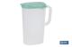 COFAN 41601190 - JARRA DE AGUA 2L NARANJA  MODELO MANANTIAL 25X19X9.5CM