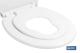 COFAN 43001050 - TAPA WC  FORMA OVAL CON ASIENTO PARA NIÑOS  44.7 X 37.1 CM