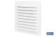 COFAN 65007514 - REJILLA DE VENTILACIÓN ALUMINIO BLANCO CON MOSQUITERA 20 X 2