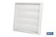 COFAN 65007563 - REJILLA DE VENTILACIÓN ABS BLANCO LAMAS MÓVILES Ø15 CM
