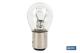 COFAN 03501216 - LÁMPARA COFAN 2 POLOS BLANCA DESCENTRADA P21/5W (BAZ15D) 12V