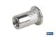 COFAN 07522006 - TUERCAS REMACHABLES RANURADAS ANCHAS INOX A-2 M6