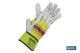 COFAN 1100049010BL - GUANTE VACUNO AMERICANO AMARILLO FLÚOR TALLA 10