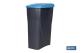 COFAN 41003403 - CUBO DE BASURA PARA RECICLAR 15 LITROS  COLOR AZUL 20 X 31