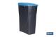 COFAN 41003403 - CUBO DE BASURA PARA RECICLAR 15 LITROS  COLOR AZUL 20 X 31