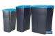 COFAN 41003407 - CUBO DE BASURA PARA RECICLAR 25 LITROS  COLOR AZUL 21.5 X 36