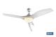 COFAN 41004162 - VENTILADOR DE TECHO BLANCO CON LUZ LED 132 CM 55 W
