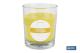COFAN 44101003 - VELA AROMATICA CITRONELA EN VASO TRANSPARENTE 120 G