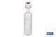 COFAN 46002502U - BOTELLA DE VIDRIO TRANSPARENTE CIERRE DE ESTRIBO 1 L VENTA U