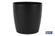 COFAN 90015582 - MACETA CAMELIA DE COLOR NEGRO 24,5 X 23,6 CM