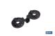 COFAN 90016559 - PACK 10 UDS. PINZA NEGRA PARA MALLA DE SOMBREO