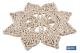COFAN 46004006 - BAJOPLATO EN FORMA ESTRELLA  FIBRA NATURAL MEDIDA 30 CM